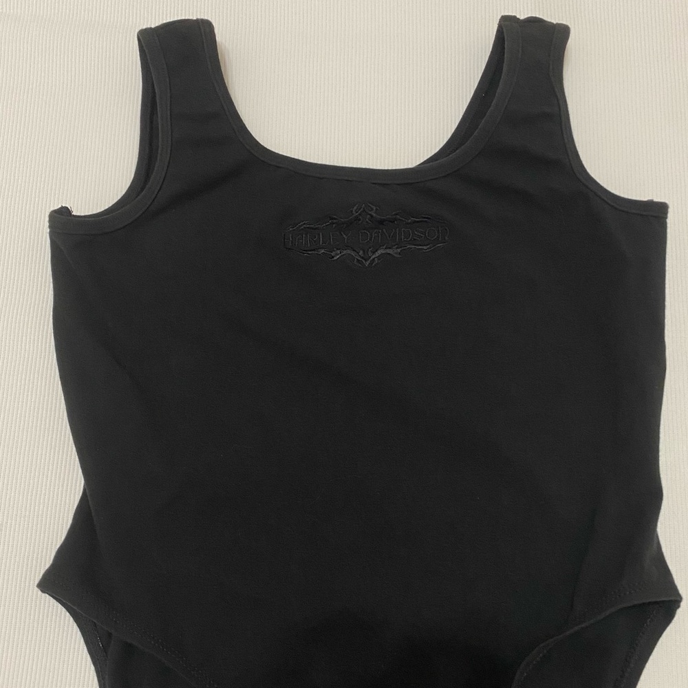 Harley-Davidson Women’s Solid Black Embroidered S… - image 4